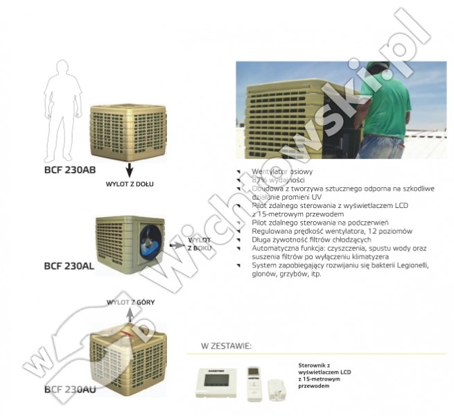 Stacjonarny Cooler MASTER BCF 230AL