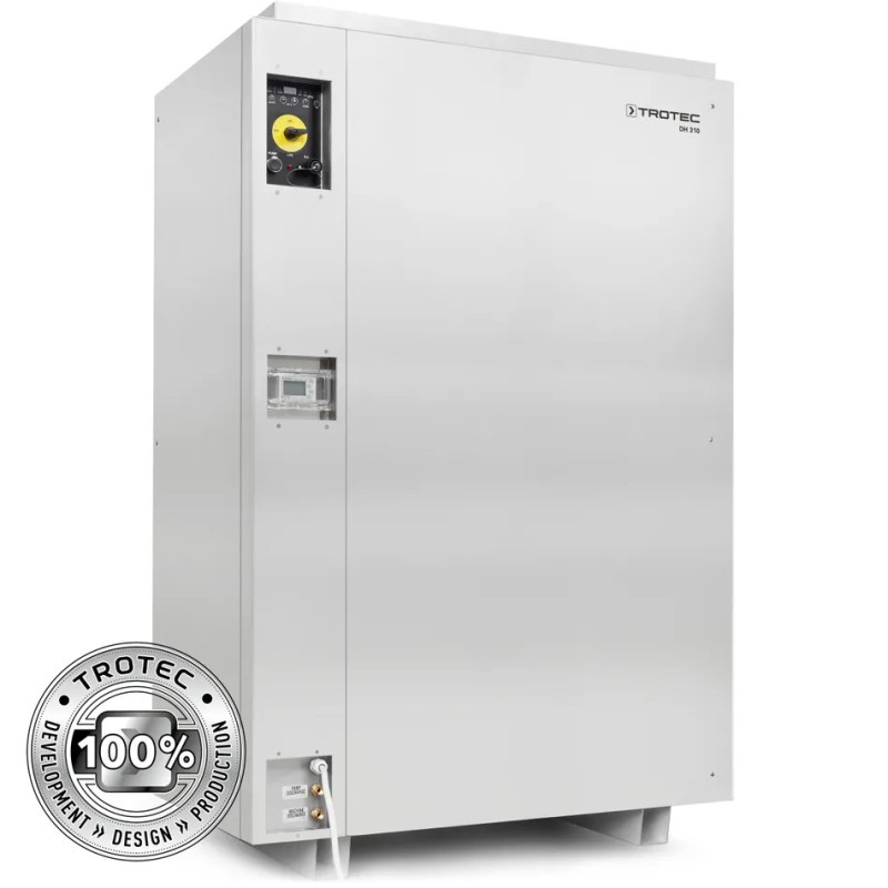 Osuszacz przemysłowy TROTEC DH 310 w obudowie ze stali nierdzewnej