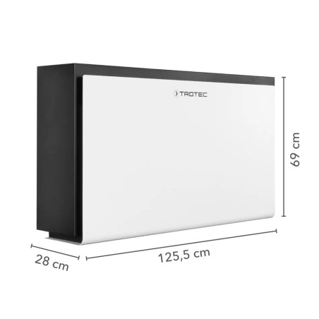 Osuszacz ścienny TROTEC DH 60 VPR+