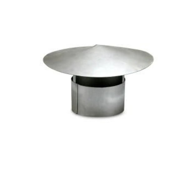 Rura spalinowa, daszek, 150 mm