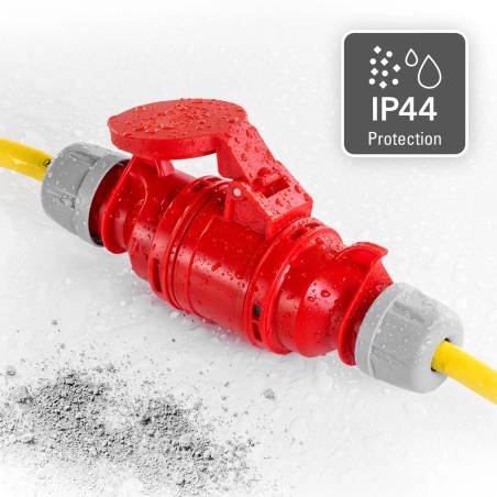 Przedłużacz profesjonalny 20 m / 400 V / 2,5 mm² - Wyprodukowano w Niemczech