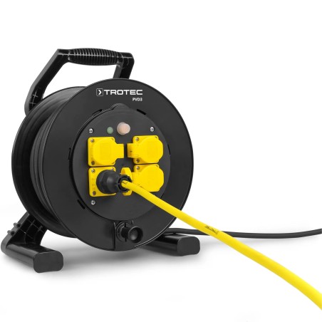 Bęben kablowy PVD3 / przewód 40 m czarny