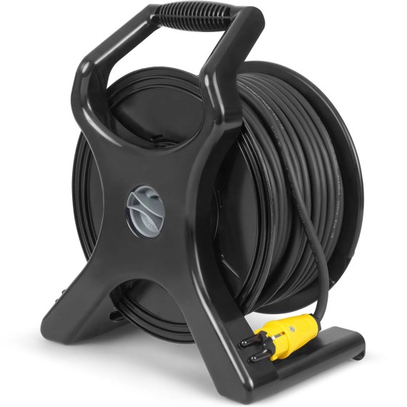 Bęben kablowy PVD3 / przewód 40 m czarny